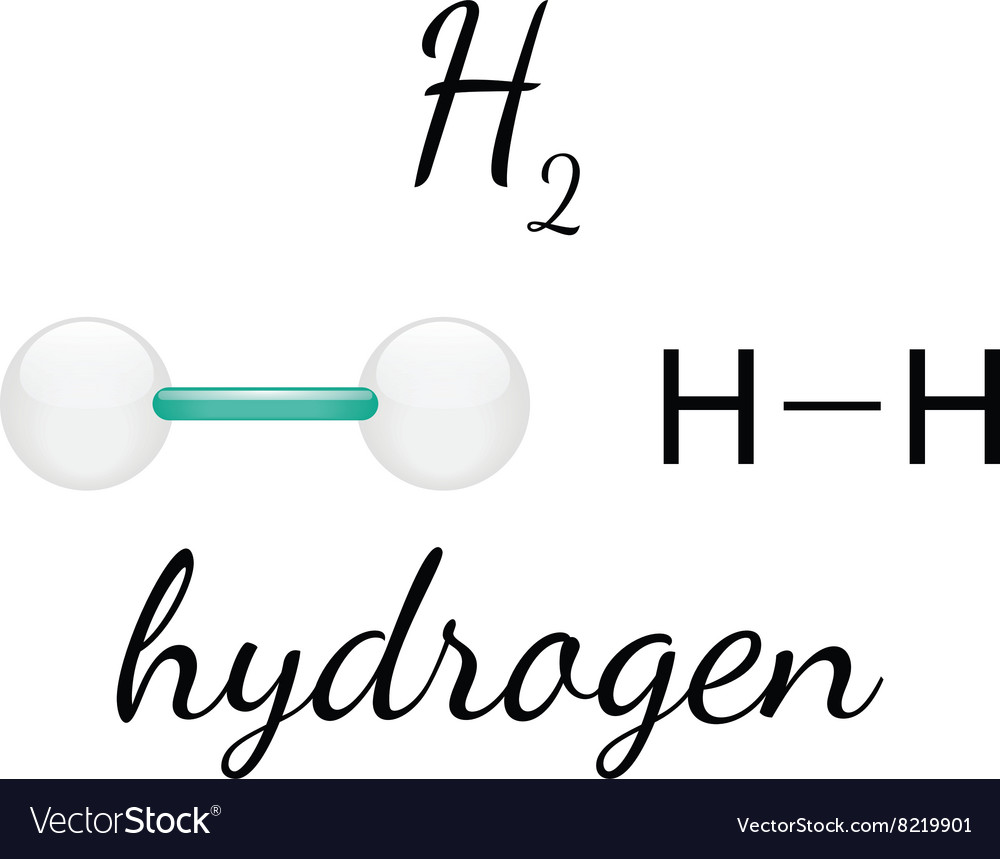h2-hydrogen-molecule-vector